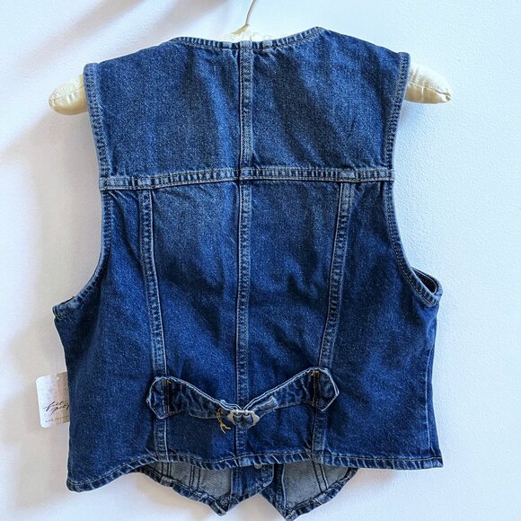 We The Free Tate Denim Vest Medium - Picture 4 of 6